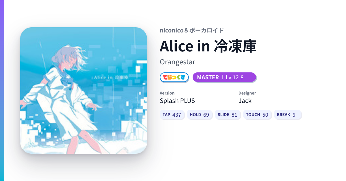 Alice in 冷凍庫[DX MASTER] - DXRating